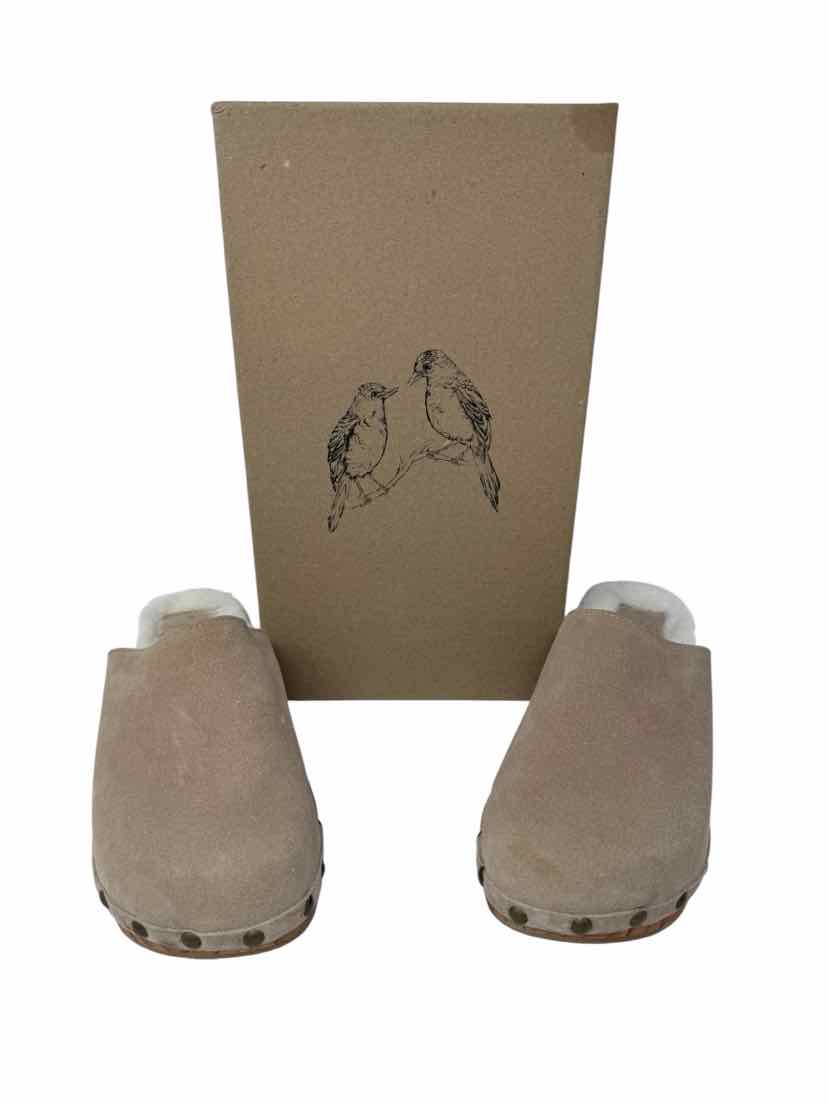 Shoe Size 8 Tan Suede Flats