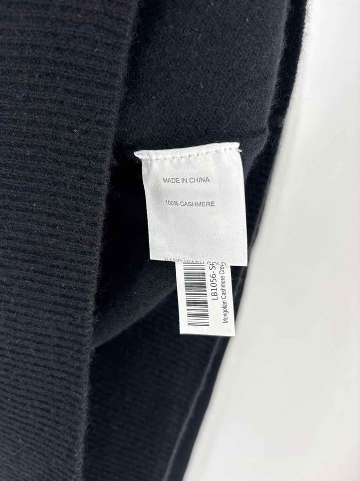 Size L QUINCE Black Sweater