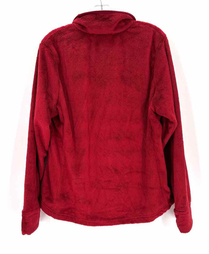 Size XL Burgundy Fleece Jacket