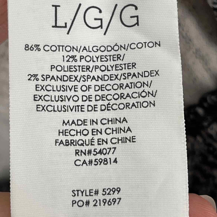 Size L CABI Black/White Jacket