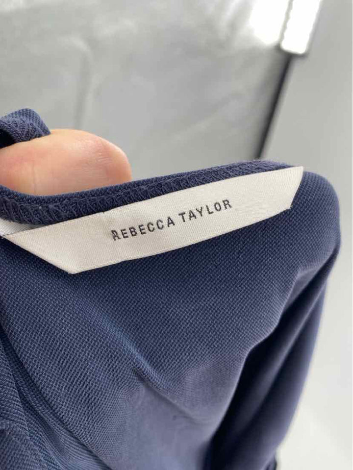 Size L REBECCA TAYLOR Blue Dress