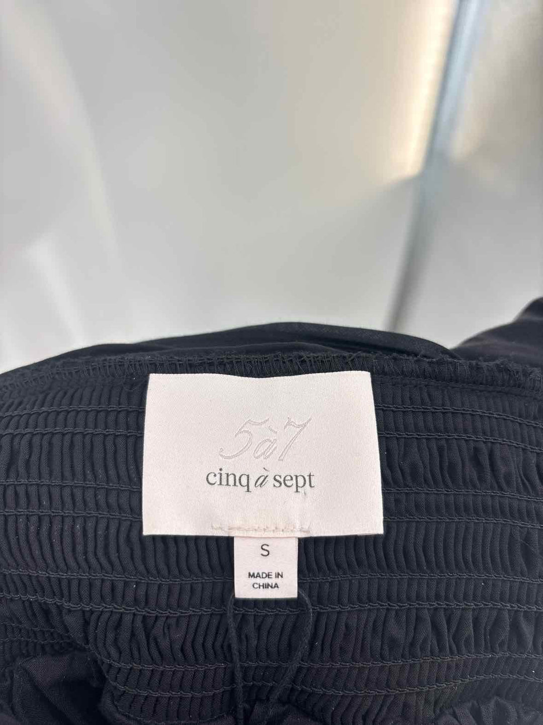 Size S CINQ DE SEPT Black Luxury - Shirt