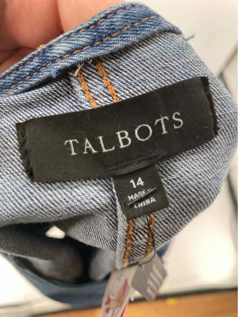 Size 14 Talbots Denim Vest