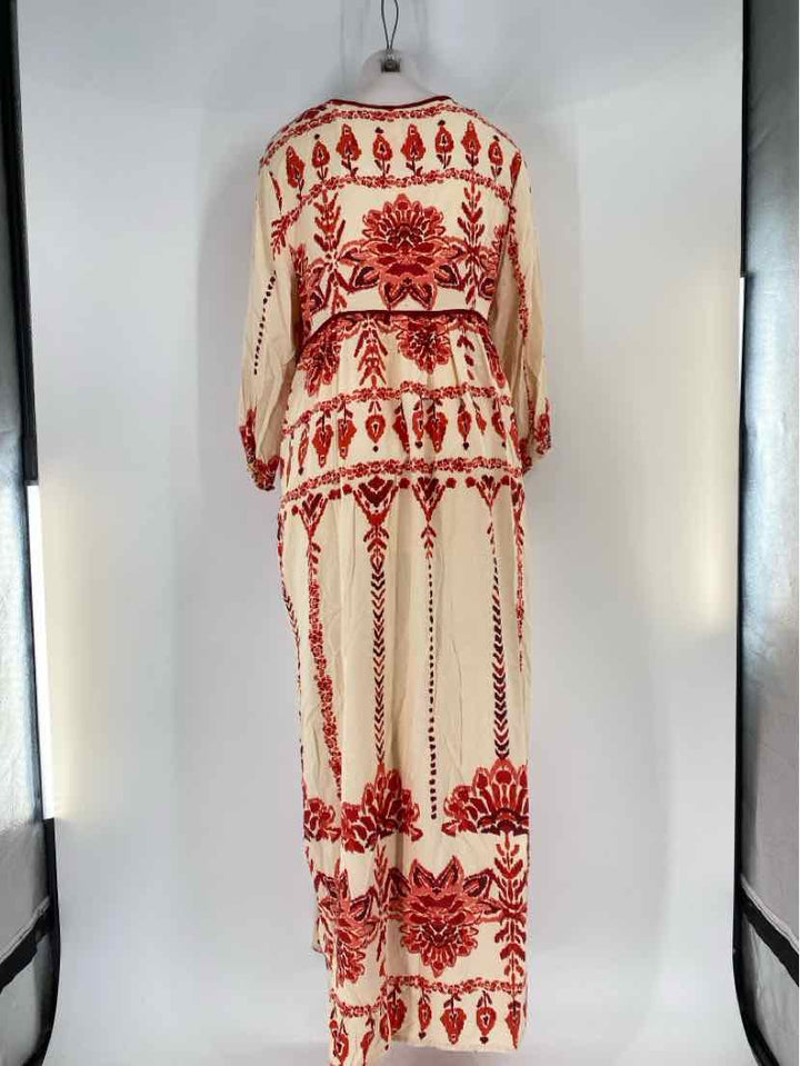 Size L FREE PEOPLE Cream Dress