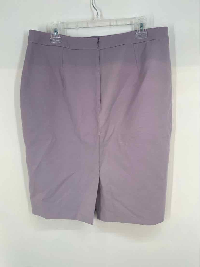 Size 14 White House Black Market Lavender Skirt