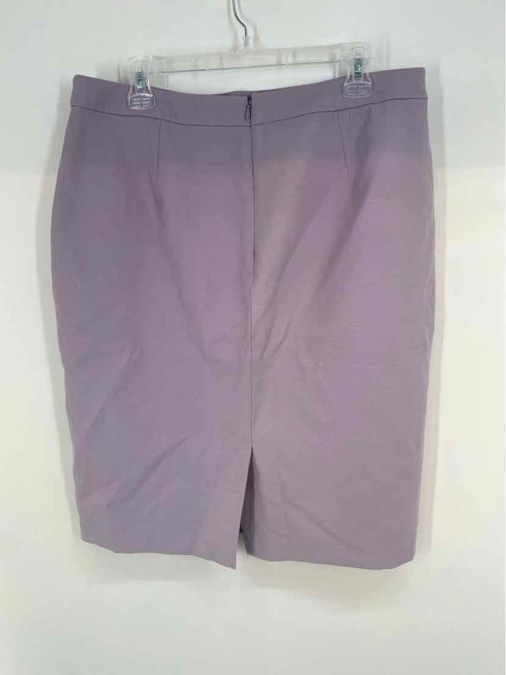 Size 14 White House Black Market Lavender Skirt