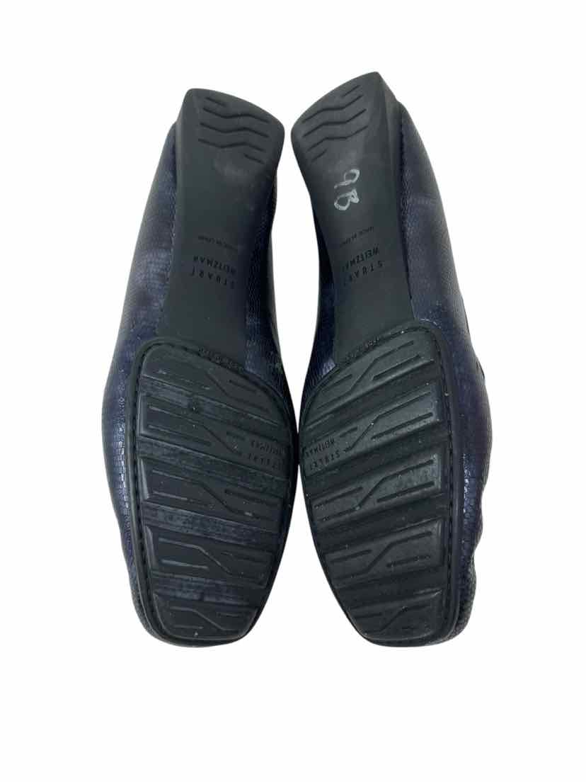Shoe Size 11 Stuart Weitzman Navy Flats