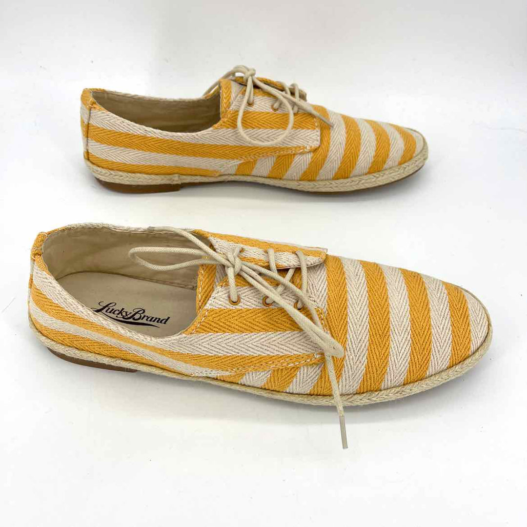 Shoe Size 11 LUCKY Multi-Color Flats