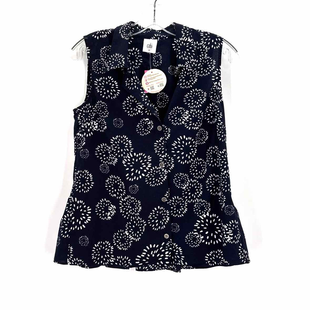 Size XS CABI Navy Shirt