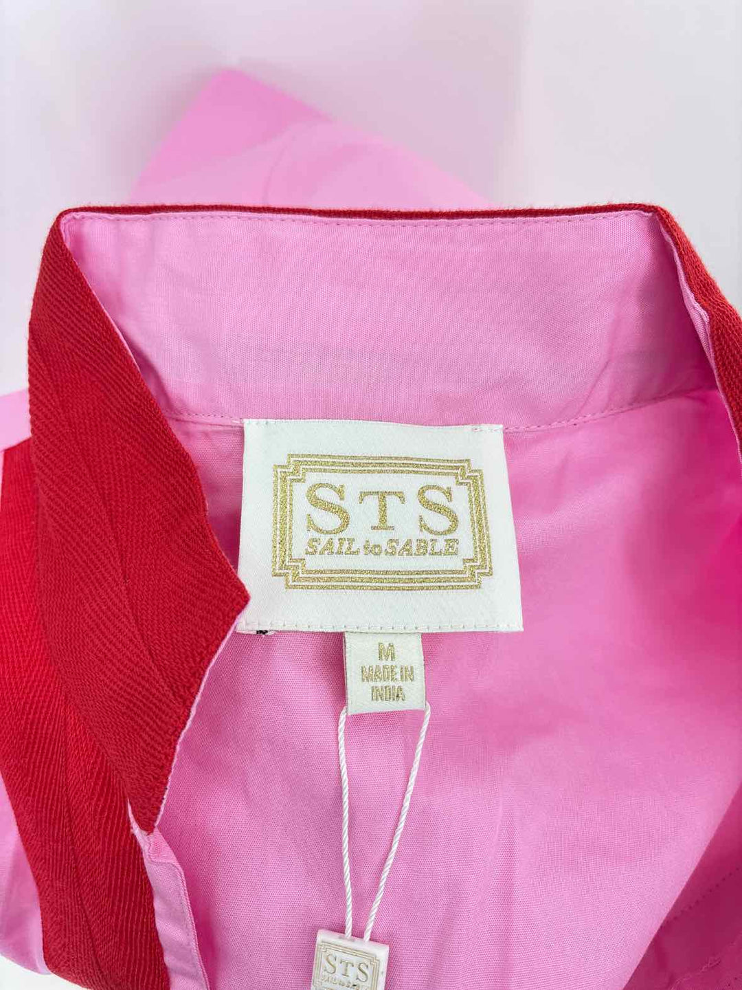 Size M SAIL  TO SABLE Pink Shirt