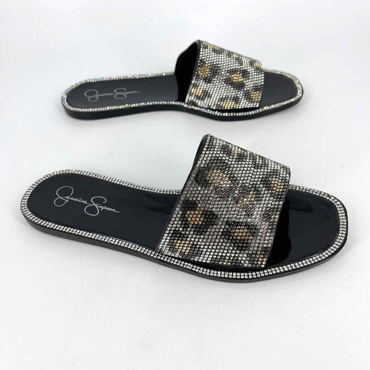 Shoe Size 8 Jessica Simpson Multi-Color Sandals