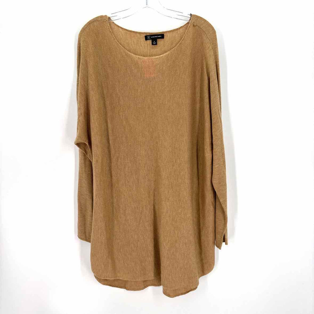 Size XL INC Camel Knit Sweater