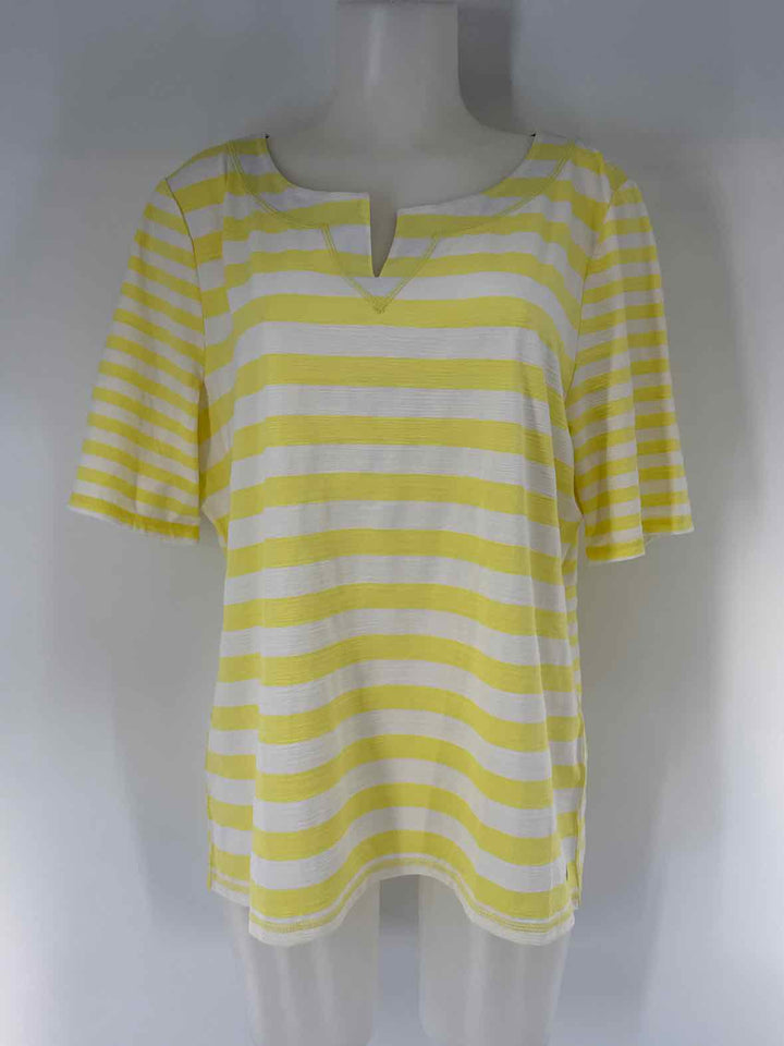 Size XL Talbots Yellow Shirt