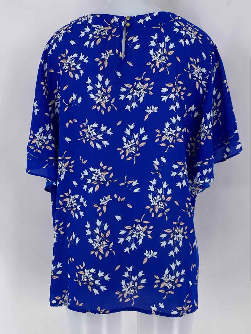 Size XXL LIZ CLAIBORNE Blue Shirt