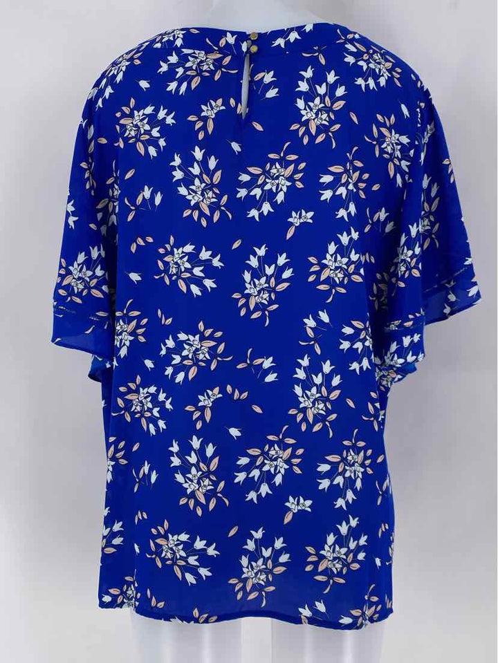 Size XXL LIZ CLAIBORNE Blue Shirt
