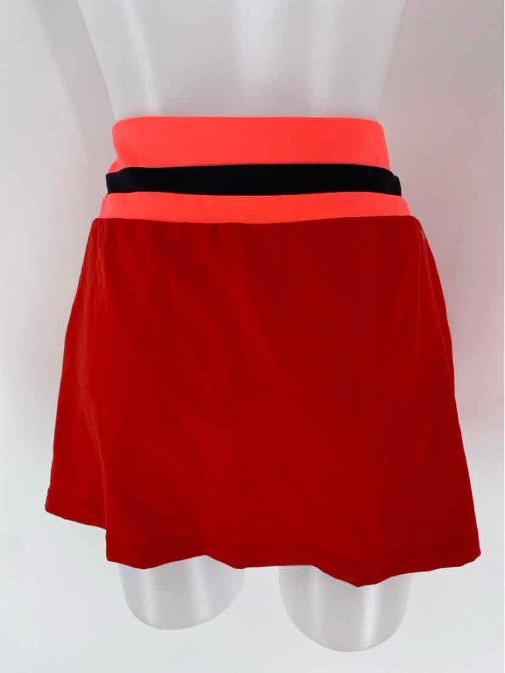 Size L Adidas Red Skirt