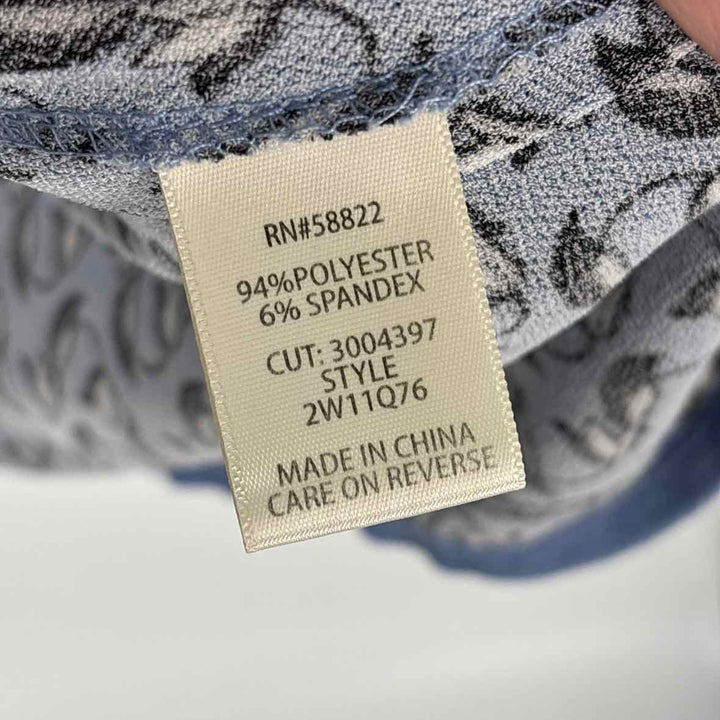 Size 1X MAX STUDIO Blue Shirt