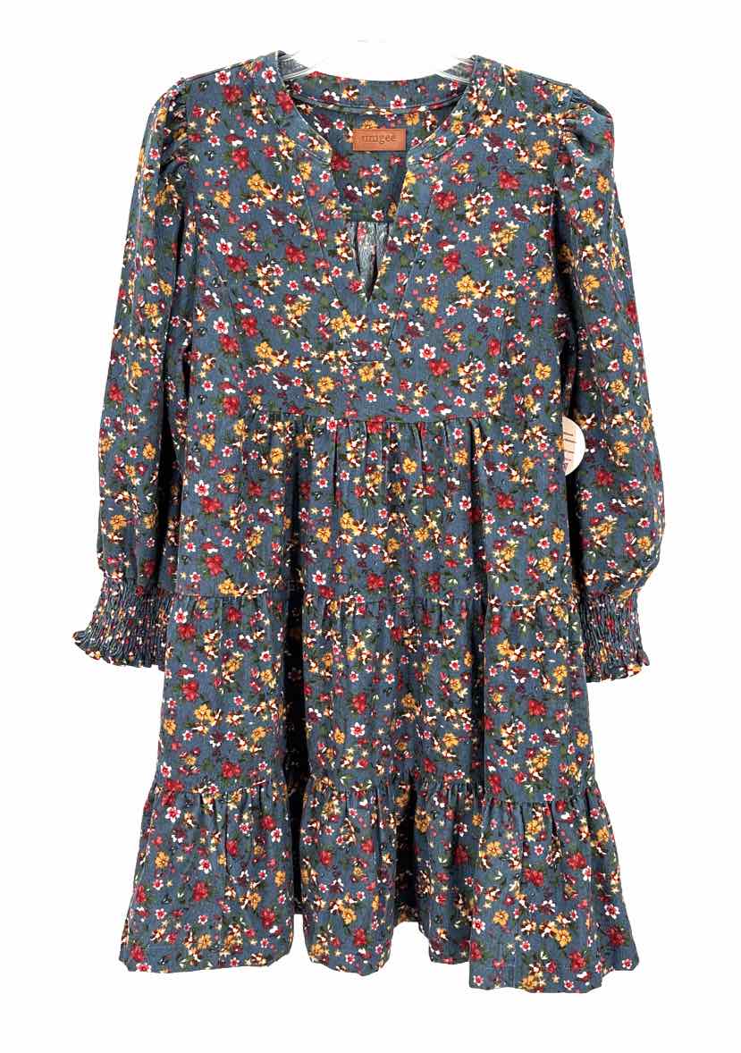 Size M Umgee Navy Corduroy Dress
