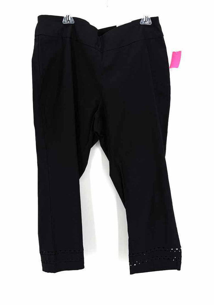 Size 18 Croft & Barrow Black Pants