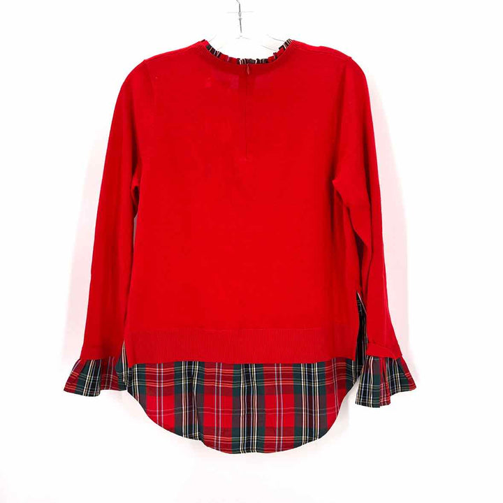 Size S CROWN & IVY Red Sweater