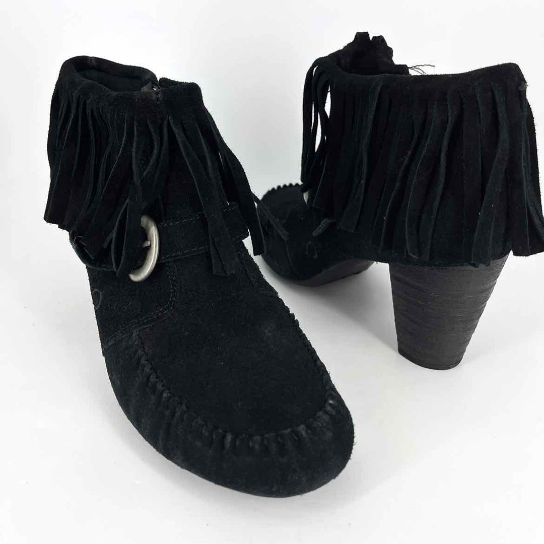 Shoe Size 11 Born Black Suede Boots