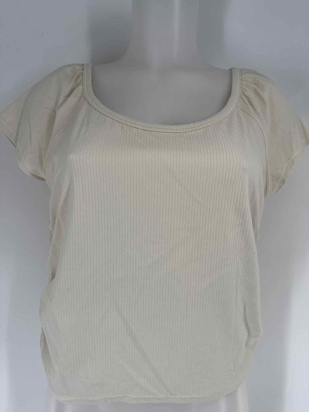 Size 12 Athleta Cream Shirt