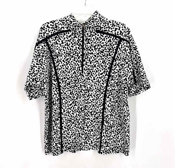 Size XL Chico's Black/White Shirt