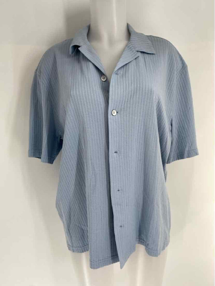 Size M RAG & BONE Blue Shirt