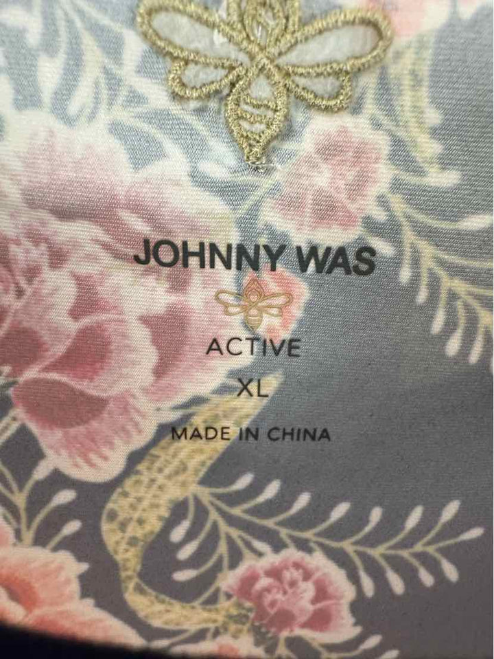 Size XL Johnny Was Navy Print Shirt