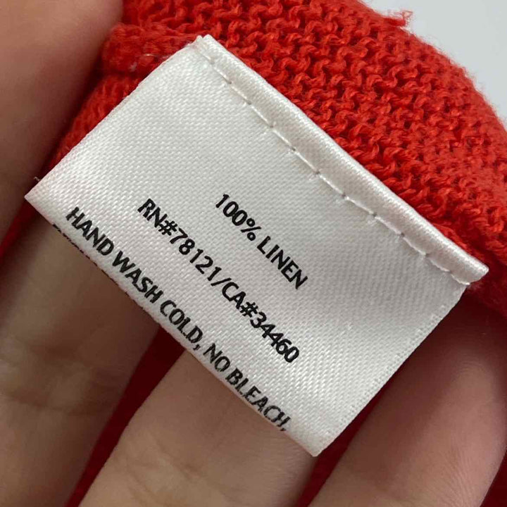 Size S/M Eileen Fisher Red Knit Cardigan