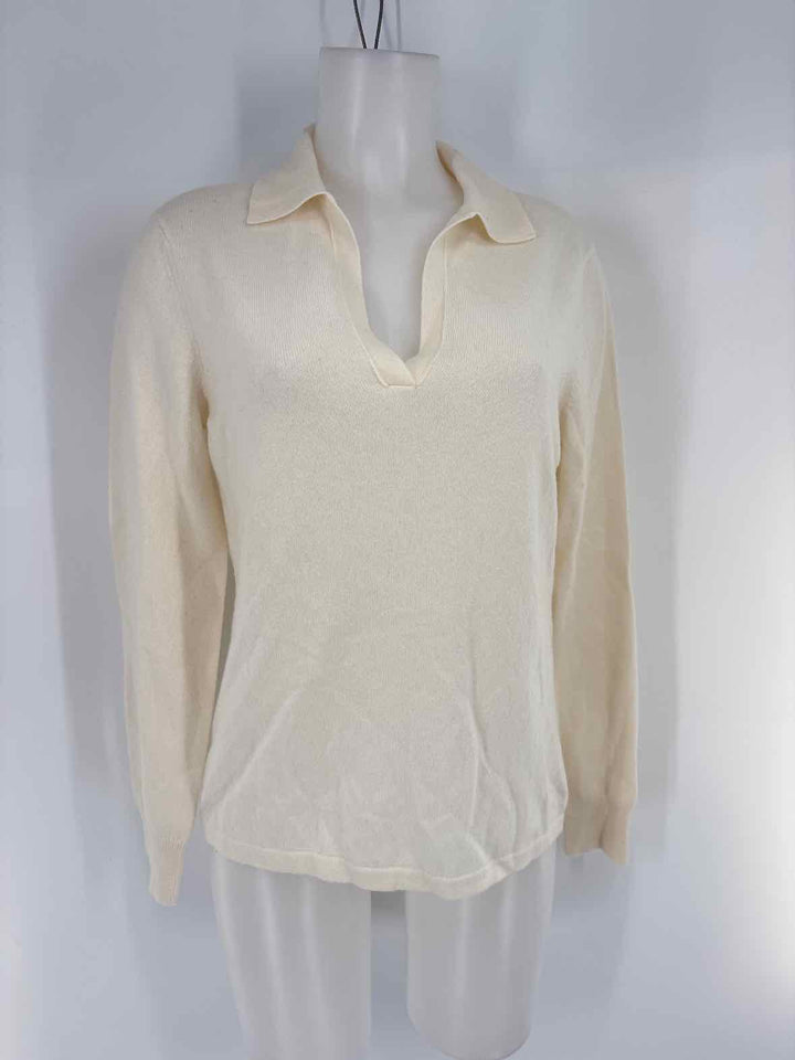 Size M J MCLAUGHLIN Cream Sweater