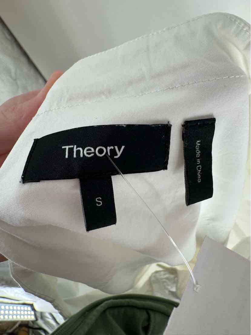 Size S THEORY White Shirt