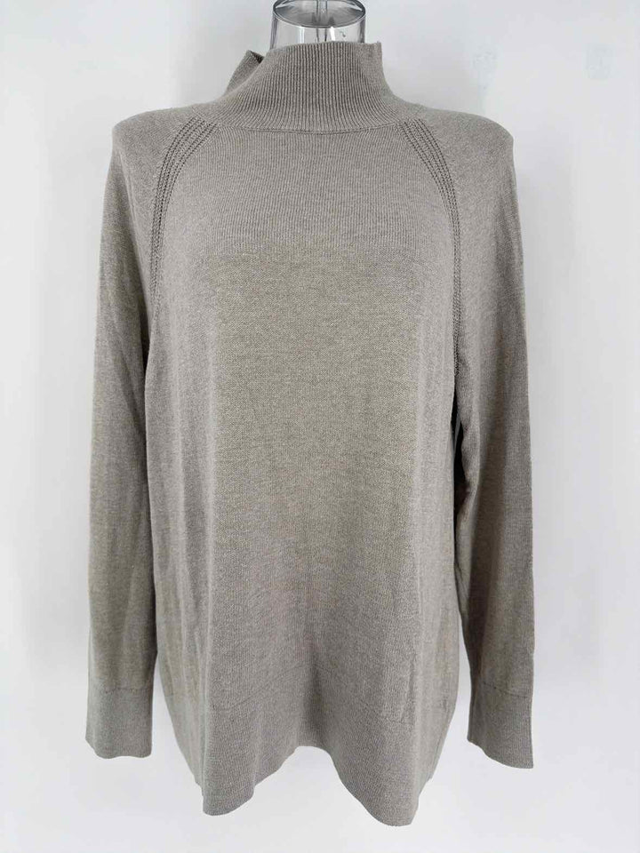 Size XL Ann Taylor Tan Sweater