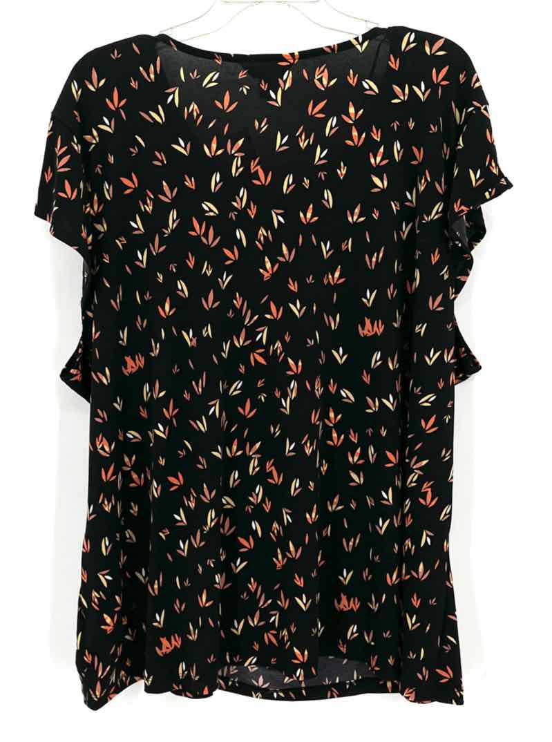 Size 3X LIZ CLAIBORNE Black Shirt