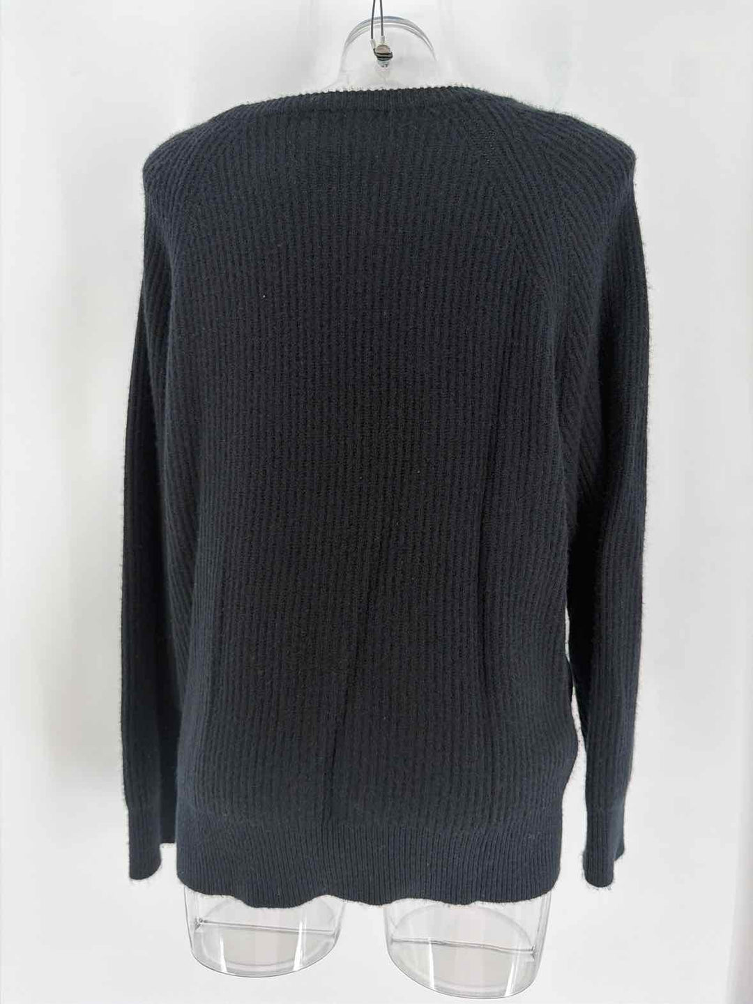 Size XL J Crew Black Cashmere Sweater