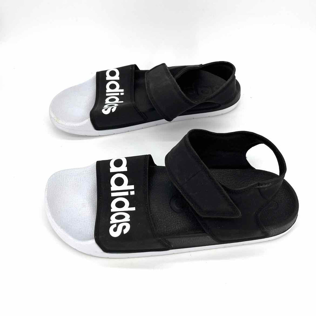 Shoe Size 10 Adidas Black Sandals