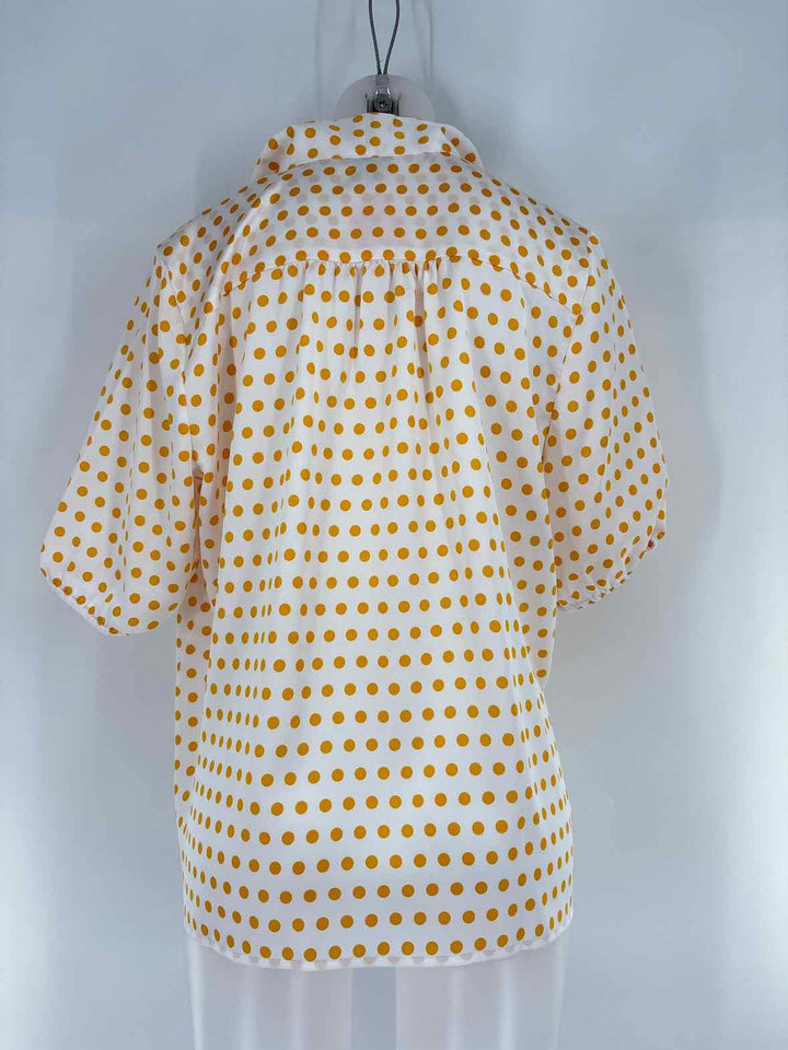 Size L Ann Taylor Mustard Shirt