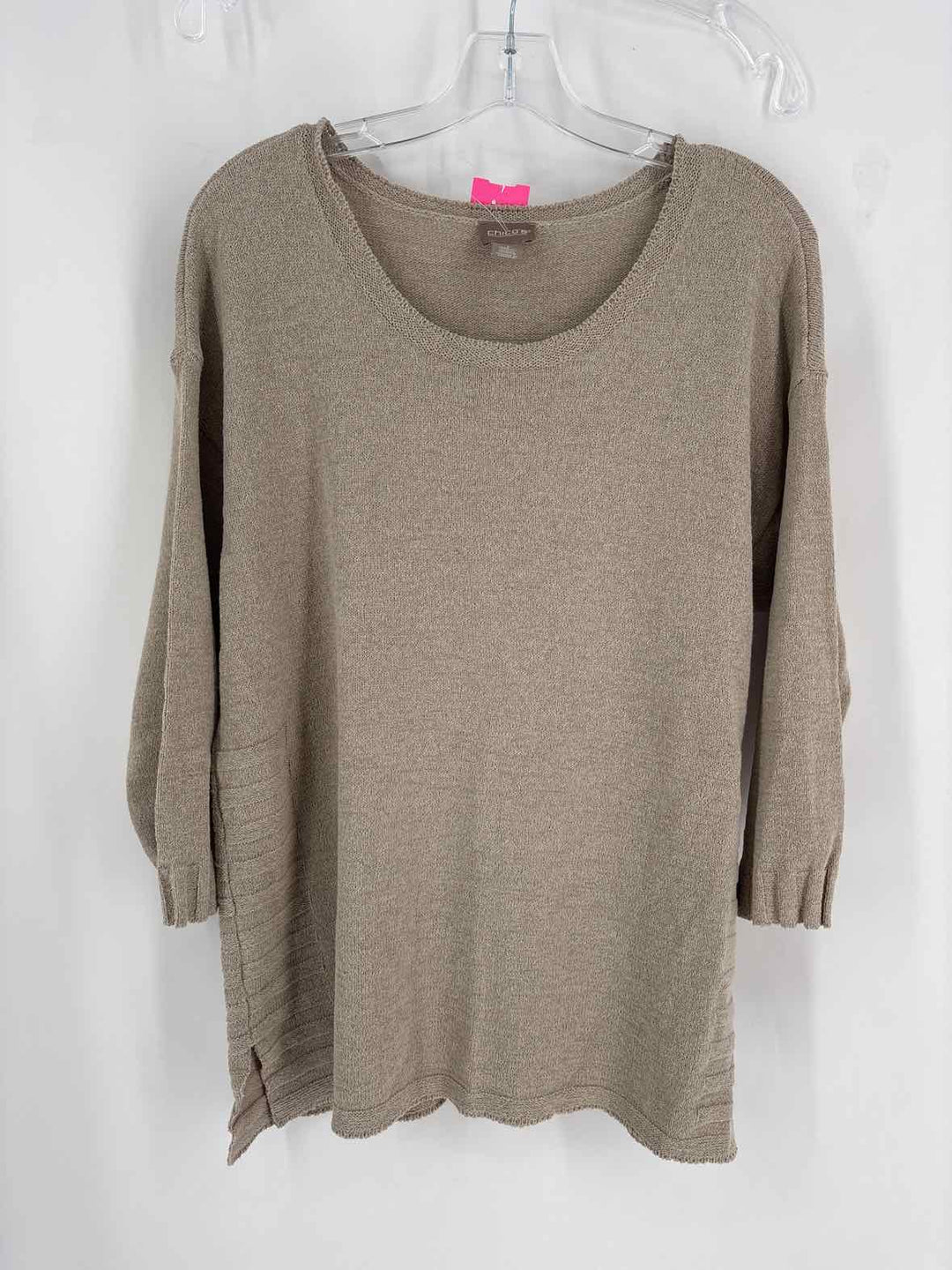 Size M Chico's Tan Sweater