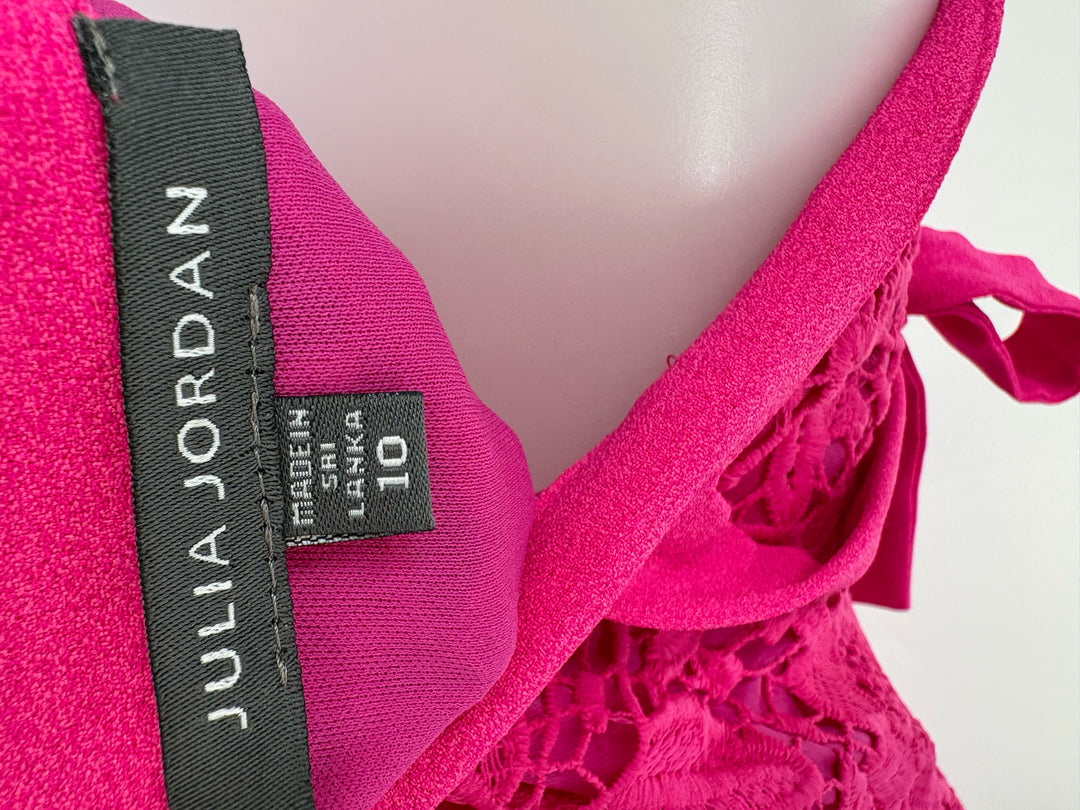 Size 10 Fuschia Lace Dress