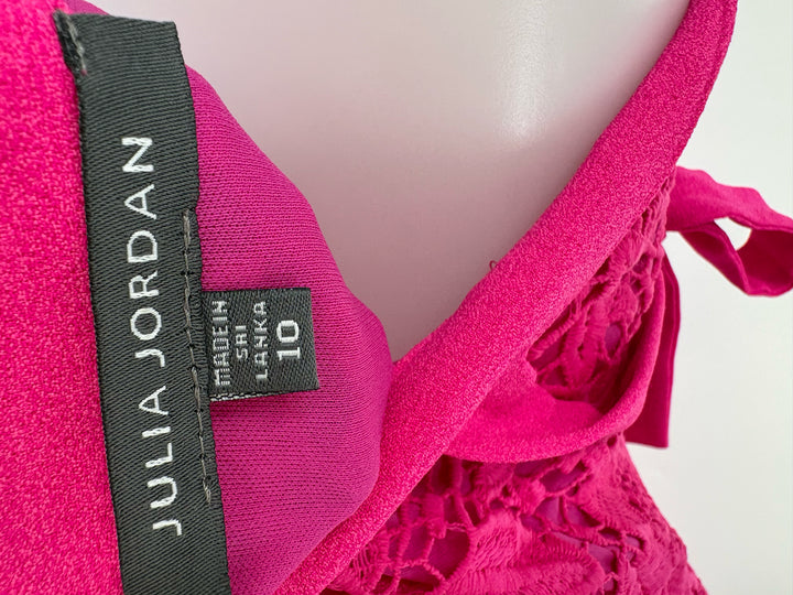Size 10 Fuschia Lace Dress