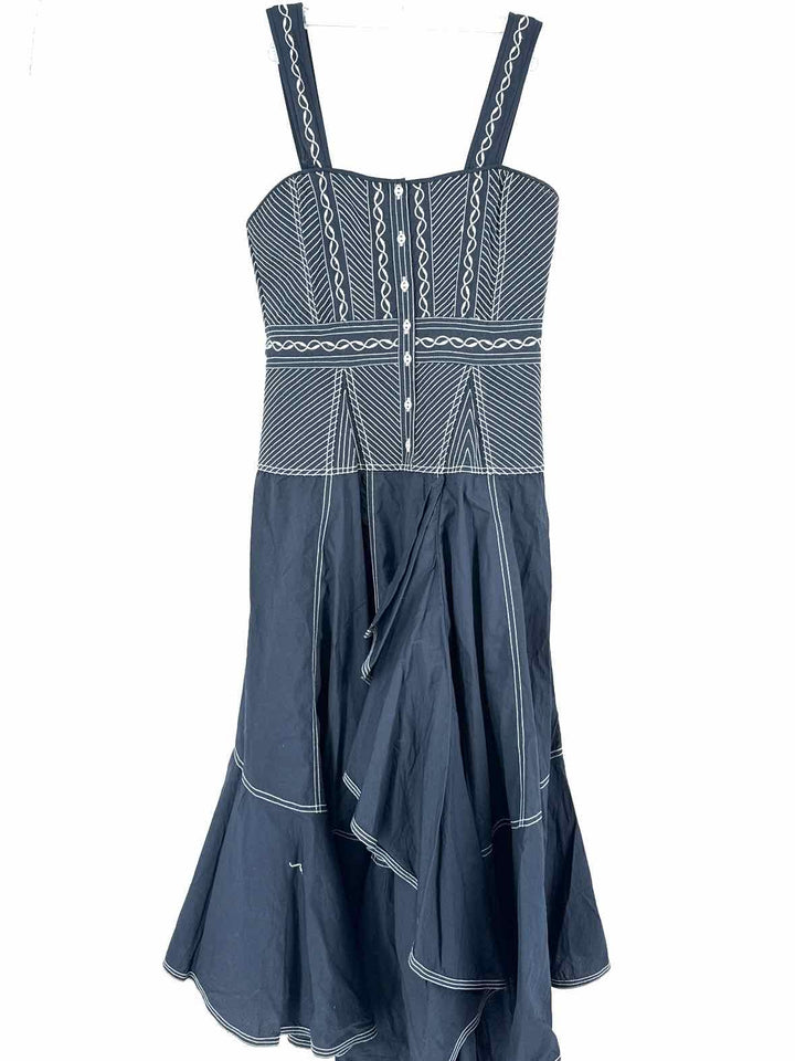 Size 4 Ulla Johnson Navy Dress