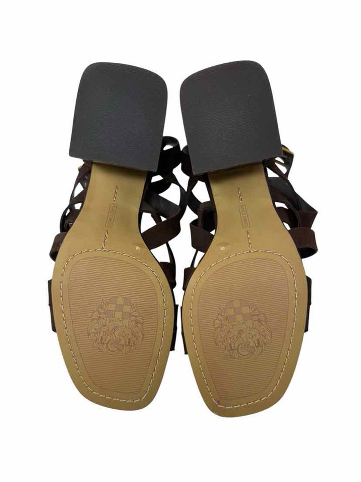 Shoe Size 9 Vince Camuto Brown Suede Sandals