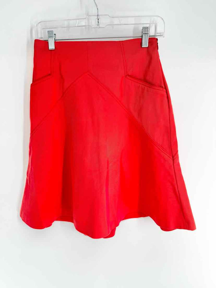 Size 40 Chloe Orange Skirt