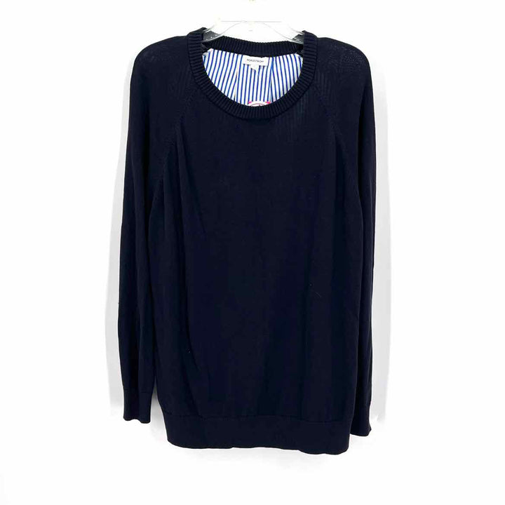 Size L NORDSTROM SIGNATURE Navy Sweater