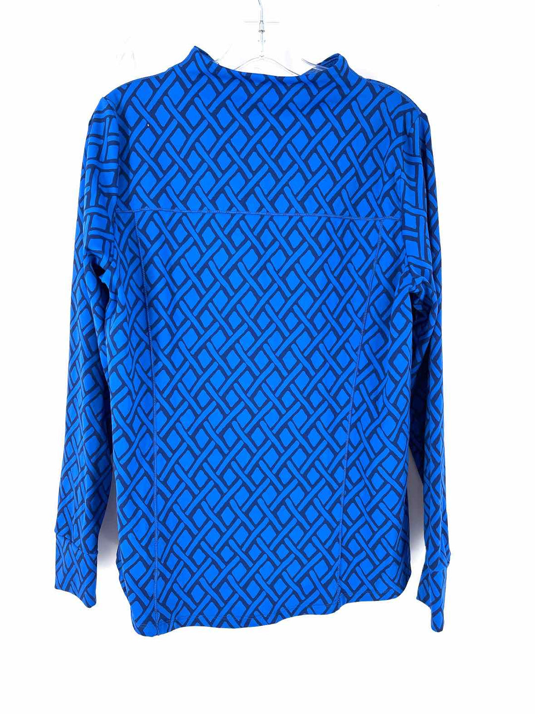 Size L Talbots Blue Print Jacket