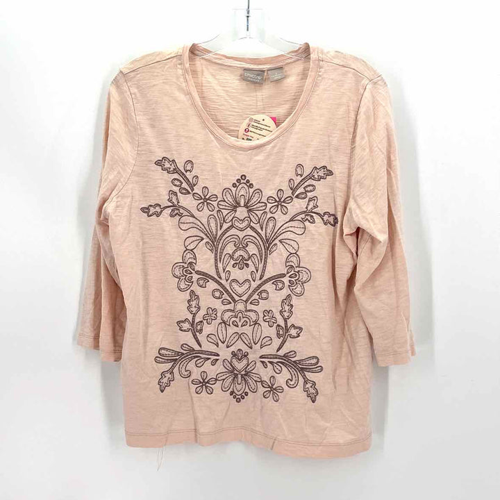 Size L CHIBOC Pale Pink Shirt