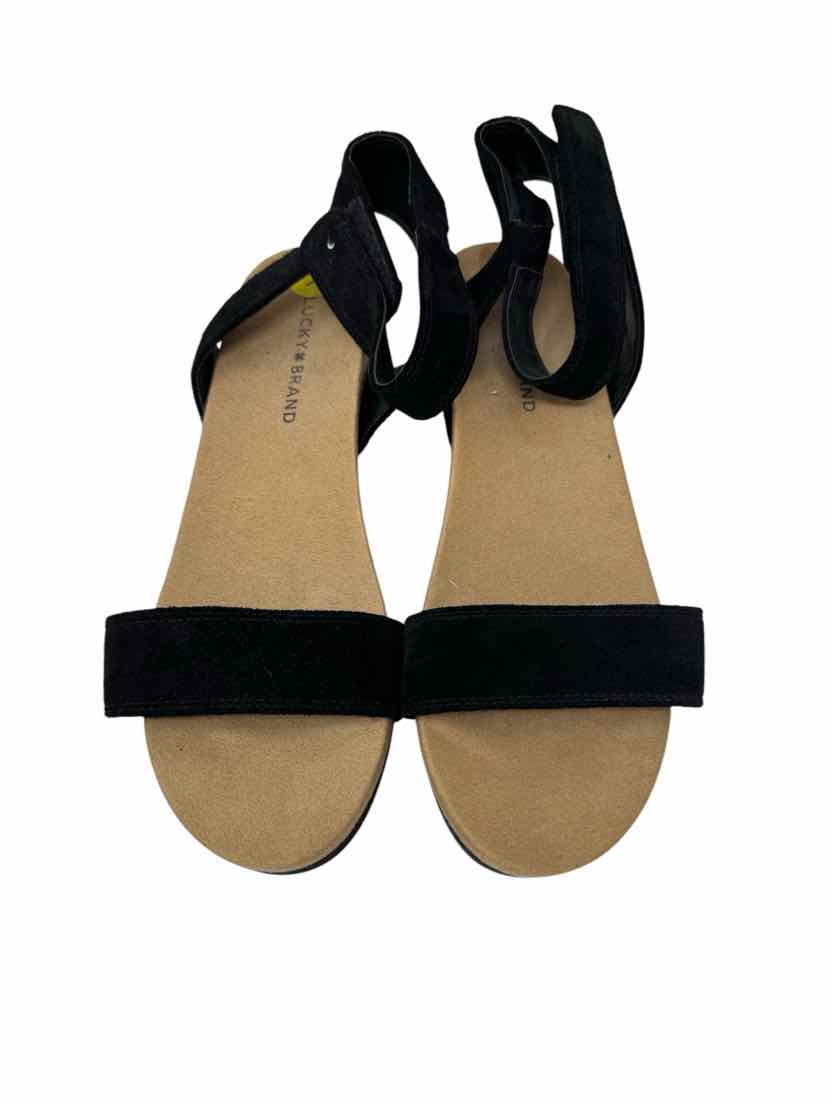 Shoe Size 9 LUCKY Black Sandals