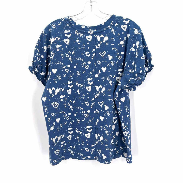 Size XL Pilcro & the Letterpress Blue Shirt