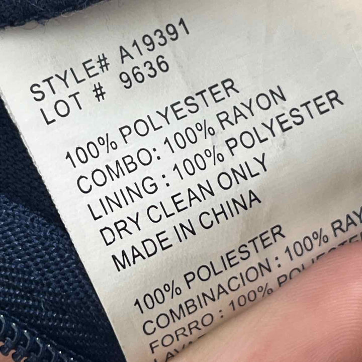 Size 4 AQUA Navy Dress