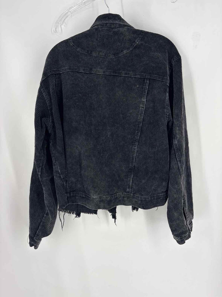 Size L VICI Black Corduroy Jacket